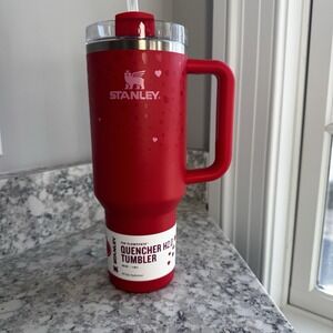 Brand New Exclusive Stanley Sweet Ruby Hearts 40oz Tumbler. Rare And HTF Limited